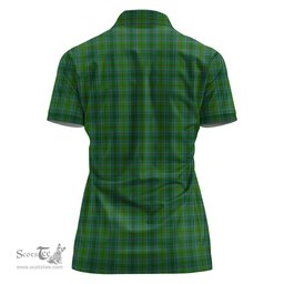 Scottish Cranston Clan Tartan Polo Shirt For Women, Women's Scottish Polo Shirt Scottish Plaid Tartan Plaid - ScotsTee - scotstee.com