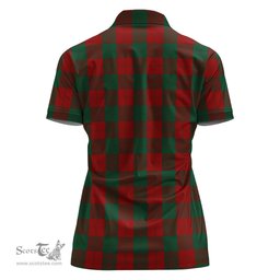 Scottish Erskine Clan Tartan Polo Shirt For Women, Women's Scottish Polo Shirt Scottish Plaid Tartan Plaid - ScotsTee - scotstee.com
