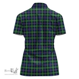 Scottish Farquharson Ancient Clan Tartan Polo Shirt For Women, Women's Scottish Polo Shirt Scottish Plaid Tartan Plaid - ScotsTee - scotstee.com