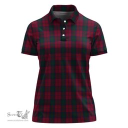 Scottish Lindsay Clan Tartan Polo Shirt For Women, Women's Scottish Polo Shirt Scottish Plaid Tartan Plaid - ScotsTee - scotstee.com