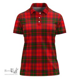 Scottish Heron Clan Tartan Polo Shirt For Women, Women's Scottish Polo Shirt Scottish Plaid Tartan Plaid - ScotsTee - scotstee.com