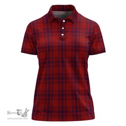Scottish Kyle Clan Tartan Polo Shirt For Women, Women's Scottish Polo Shirt Scottish Plaid Tartan Plaid - ScotsTee - scotstee.com