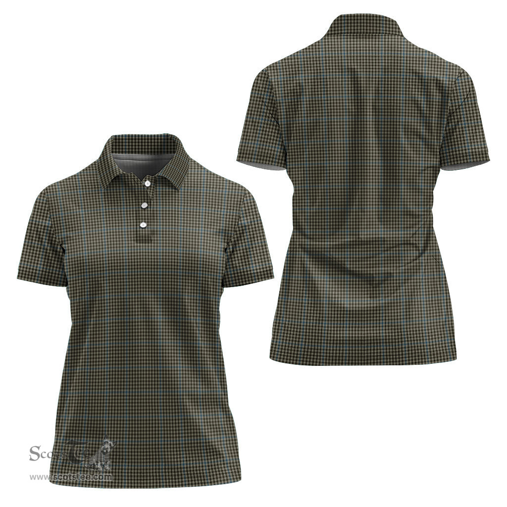 Scottish Haig Clan Tartan Polo Shirt For Women, Women's Scottish Polo Shirt Scottish Plaid Tartan Plaid - ScotsTee - scotstee.com