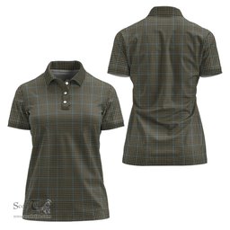 Scottish Haig Clan Tartan Polo Shirt For Women, Women's Scottish Polo Shirt Scottish Plaid Tartan Plaid - ScotsTee - scotstee.com