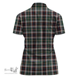 Scottish Innes Dress Clan Tartan Polo Shirt For Women, Women's Scottish Polo Shirt Scottish Plaid Tartan Plaid - ScotsTee - scotstee.com