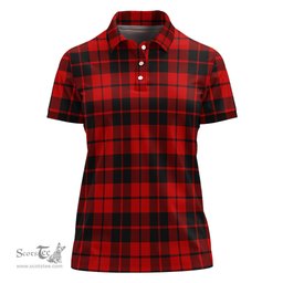 Scottish Hogg Clan Tartan Polo Shirt For Women, Women's Scottish Polo Shirt Scottish Plaid Tartan Plaid - ScotsTee - scotstee.com