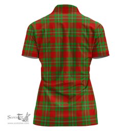 Scottish Grierson Clan Tartan Polo Shirt For Women, Women's Scottish Polo Shirt Scottish Plaid Tartan Plaid - ScotsTee - scotstee.com