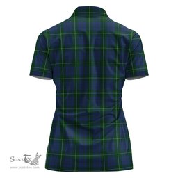 Scottish Hamilton Hunting Clan Tartan Polo Shirt For Women, Women's Scottish Polo Shirt Scottish Plaid Tartan Plaid - ScotsTee - scotstee.com