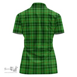 Scottish Galloway Clan Tartan Polo Shirt For Women, Women's Scottish Polo Shirt Scottish Plaid Tartan Plaid - ScotsTee - scotstee.com