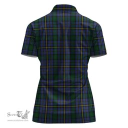 Scottish Hope Clan Originaux Clan Tartan Polo Shirt with Family Crest For Women, Women's Scottish Polo Shirt Scottish Plaid Tartan Plaid - ScotsTee - scotstee.com