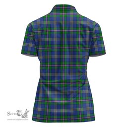 Scottish Lambert Clan Tartan Polo Shirt For Women, Women's Scottish Polo Shirt Scottish Plaid Tartan Plaid - ScotsTee - scotstee.com