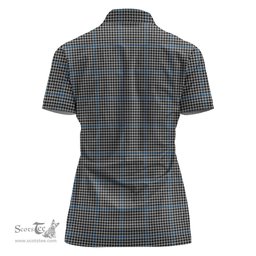 Scottish Gladstone Clan Tartan Polo Shirt For Women, Women's Scottish Polo Shirt Scottish Plaid Tartan Plaid - ScotsTee - scotstee.com