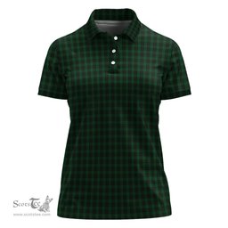 Scottish Graham Clan Tartan Polo Shirt For Women, Women's Scottish Polo Shirt Scottish Plaid Tartan Plaid - ScotsTee - scotstee.com