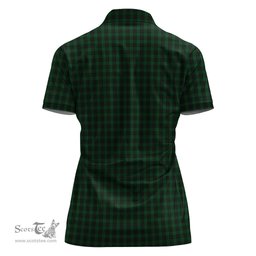 Scottish Graham Clan Tartan Polo Shirt For Women, Women's Scottish Polo Shirt Scottish Plaid Tartan Plaid - ScotsTee - scotstee.com