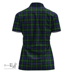 Scottish Gordon Clan Tartan Polo Shirt For Women, Women's Scottish Polo Shirt Scottish Plaid Tartan Plaid - ScotsTee - scotstee.com
