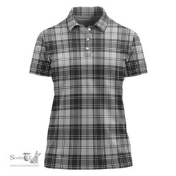 Scottish Glendinning Clan Tartan Polo Shirt For Women, Women's Scottish Polo Shirt Scottish Plaid Tartan Plaid - ScotsTee - scotstee.com