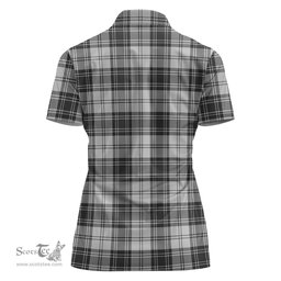Scottish Glendinning Clan Tartan Polo Shirt For Women, Women's Scottish Polo Shirt Scottish Plaid Tartan Plaid - ScotsTee - scotstee.com