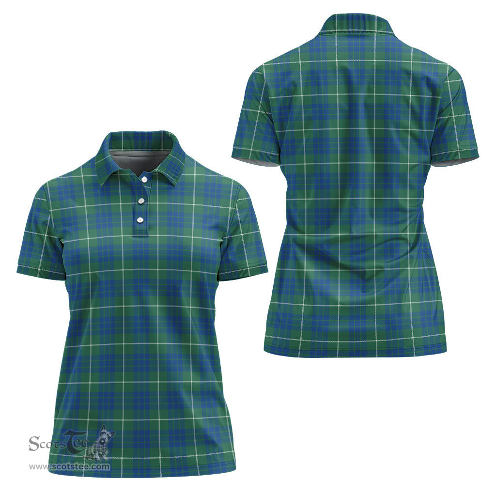 Scottish Hamilton Hunting Ancient Clan Tartan Polo Shirt For Women, Women's Scottish Polo Shirt Scottish Plaid Tartan Plaid - ScotsTee - scotstee.com
