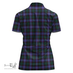 Scottish Guthrie Modern Clan Tartan Polo Shirt For Women, Women's Scottish Polo Shirt Scottish Plaid Tartan Plaid - ScotsTee - scotstee.com