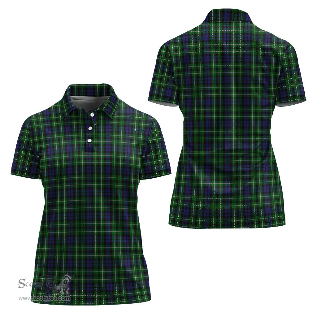 Scottish Graham of Montrose Clan Tartan Polo Shirt For Women, Women's Scottish Polo Shirt Scottish Plaid Tartan Plaid - ScotsTee - scotstee.com