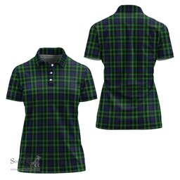 Scottish Graham of Montrose Clan Tartan Polo Shirt For Women, Women's Scottish Polo Shirt Scottish Plaid Tartan Plaid - ScotsTee - scotstee.com