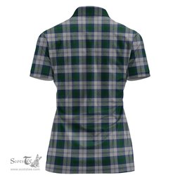 Scottish Lindsay Dress Clan Tartan Polo Shirt For Women, Women's Scottish Polo Shirt Scottish Plaid Tartan Plaid - ScotsTee - scotstee.com