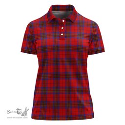 Scottish Leslie Modern Clan Tartan Polo Shirt For Women, Women's Scottish Polo Shirt Scottish Plaid Tartan Plaid - ScotsTee - scotstee.com
