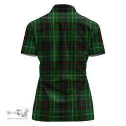 Scottish MacAulay of Lewis Clan Tartan Polo Shirt For Women, Women's Scottish Polo Shirt Scottish Plaid Tartan Plaid - ScotsTee - scotstee.com