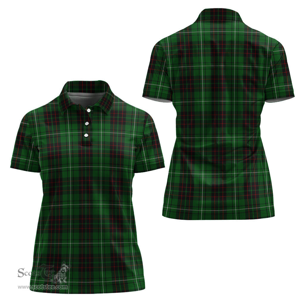 Scottish MacAulay of Lewis Clan Tartan Polo Shirt For Women, Women's Scottish Polo Shirt Scottish Plaid Tartan Plaid - ScotsTee - scotstee.com