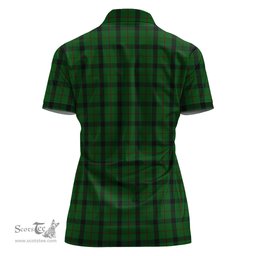 Scottish Kincaid Clan Tartan Polo Shirt For Women, Women's Scottish Polo Shirt Scottish Plaid Tartan Plaid - ScotsTee - scotstee.com