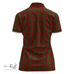 Scottish MacAulay Clan Tartan Polo Shirt For Women, Women's Scottish Polo Shirt Scottish Plaid Tartan Plaid - ScotsTee - scotstee.com