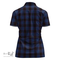 Scottish Home (Hume) Clan Tartan Polo Shirt For Women, Women's Scottish Polo Shirt Scottish Plaid Tartan Plaid - ScotsTee - scotstee.com