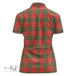 Scottish Grant Ancient Clan Tartan Polo Shirt For Women, Women's Scottish Polo Shirt Scottish Plaid Tartan Plaid - ScotsTee - scotstee.com