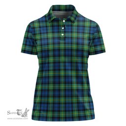 Scottish Gordon Ancient Clan Tartan Polo Shirt For Women, Women's Scottish Polo Shirt Scottish Plaid Tartan Plaid - ScotsTee - scotstee.com