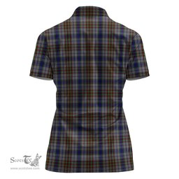 Scottish Gayre Hunting Clan Tartan Polo Shirt For Women, Women's Scottish Polo Shirt Scottish Plaid Tartan Plaid - ScotsTee - scotstee.com