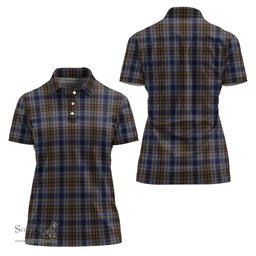 Scottish Gayre Hunting Clan Tartan Polo Shirt For Women, Women's Scottish Polo Shirt Scottish Plaid Tartan Plaid - ScotsTee - scotstee.com