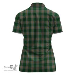 Scottish Ledford Clan Tartan Polo Shirt For Women, Women's Scottish Polo Shirt Scottish Plaid Tartan Plaid - ScotsTee - scotstee.com