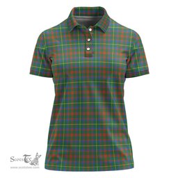 Scottish MacKintosh Hunting Ancient Clan Tartan Polo Shirt For Women, Women's Scottish Polo Shirt Scottish Plaid Tartan Plaid - ScotsTee - scotstee.com