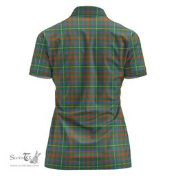 Scottish MacKintosh Hunting Ancient Clan Tartan Polo Shirt For Women, Women's Scottish Polo Shirt Scottish Plaid Tartan Plaid - ScotsTee - scotstee.com
