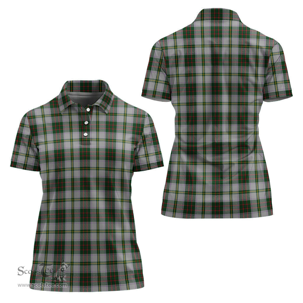 Scottish Taylor Dress Clan Tartan Polo Shirt For Women, Women's Scottish Polo Shirt Scottish Plaid Tartan Plaid - ScotsTee - scotstee.com