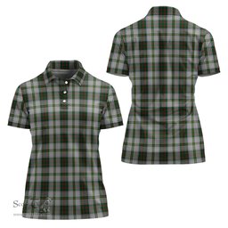 Scottish Taylor Dress Clan Tartan Polo Shirt For Women, Women's Scottish Polo Shirt Scottish Plaid Tartan Plaid - ScotsTee - scotstee.com