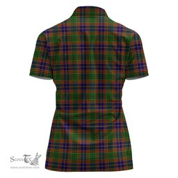 Scottish Stevenson Clan Tartan Polo Shirt For Women, Women's Scottish Polo Shirt Scottish Plaid Tartan Plaid - ScotsTee - scotstee.com