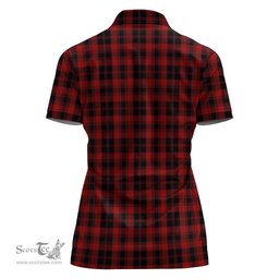 Scottish Murray of Ochtertyre Clan Tartan Polo Shirt For Women, Women's Scottish Polo Shirt Scottish Plaid Tartan Plaid - ScotsTee - scotstee.com