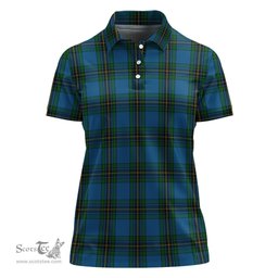 Scottish Murray of Elibank Clan Tartan Polo Shirt For Women, Women's Scottish Polo Shirt Scottish Plaid Tartan Plaid - ScotsTee - scotstee.com