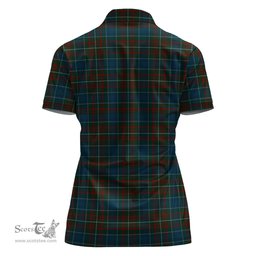 Scottish MacConnell Clan Tartan Polo Shirt For Women, Women's Scottish Polo Shirt Scottish Plaid Tartan Plaid - ScotsTee - scotstee.com