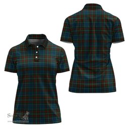 Scottish MacConnell Clan Tartan Polo Shirt For Women, Women's Scottish Polo Shirt Scottish Plaid Tartan Plaid - ScotsTee - scotstee.com