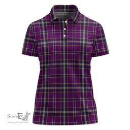 Scottish O'Riagain Clan Tartan Polo Shirt For Women, Women's Scottish Polo Shirt Scottish Plaid Tartan Plaid - ScotsTee - scotstee.com