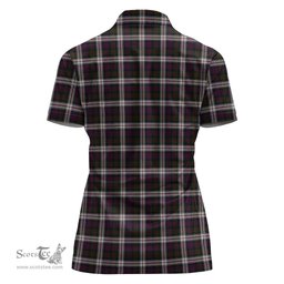 Scottish MacDonald Dress Clan Tartan Polo Shirt For Women, Women's Scottish Polo Shirt Scottish Plaid Tartan Plaid - ScotsTee - scotstee.com