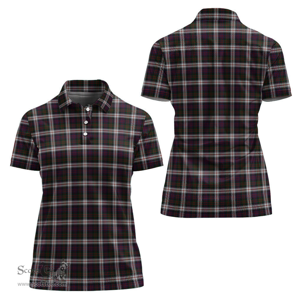 Scottish MacDonald Dress Clan Tartan Polo Shirt For Women, Women's Scottish Polo Shirt Scottish Plaid Tartan Plaid - ScotsTee - scotstee.com