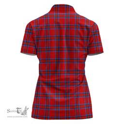 Scottish Rait Clan Tartan Polo Shirt For Women, Women's Scottish Polo Shirt Scottish Plaid Tartan Plaid - ScotsTee - scotstee.com